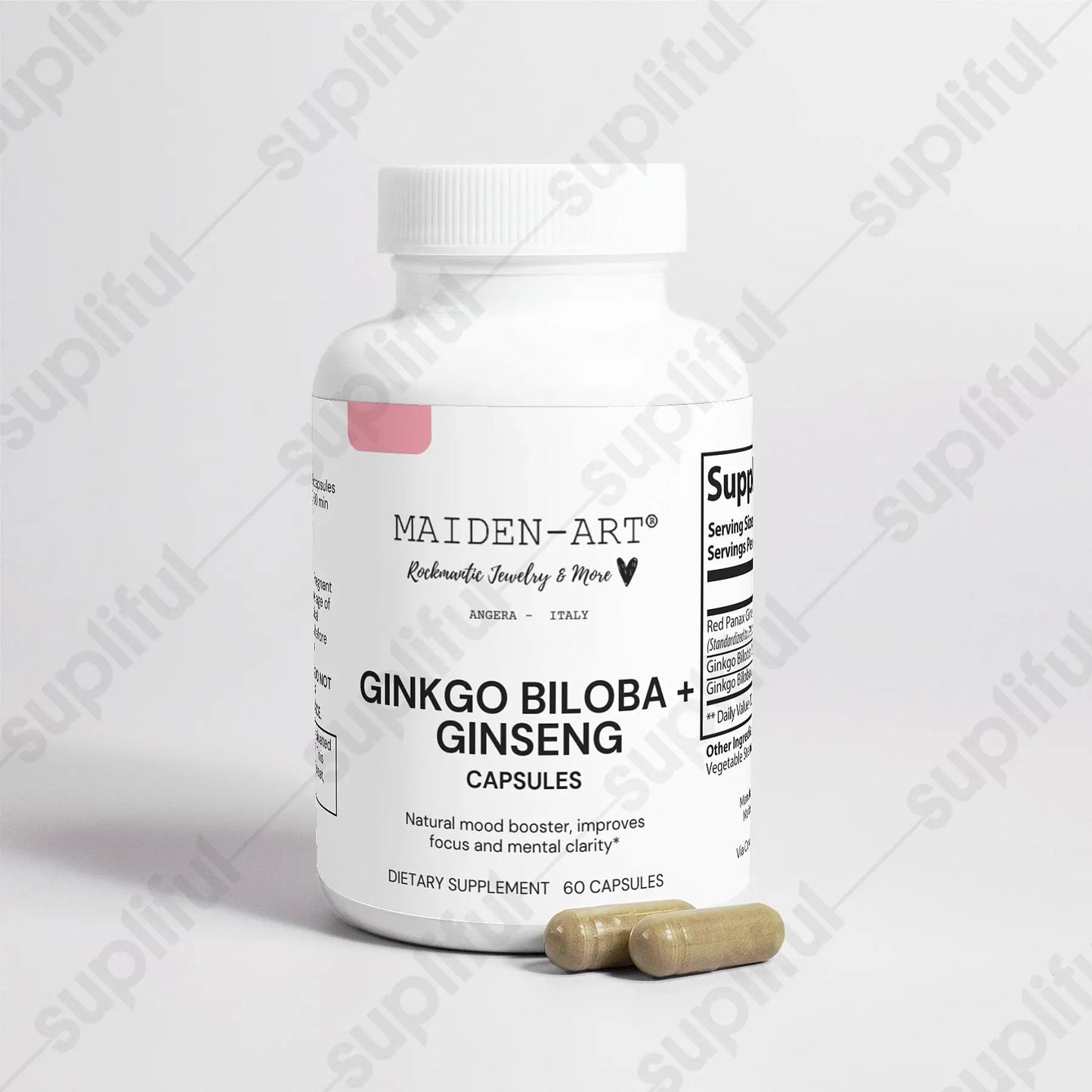 Ginkgo Biloba + Ginseng (Intelligence & Energy Boosting)