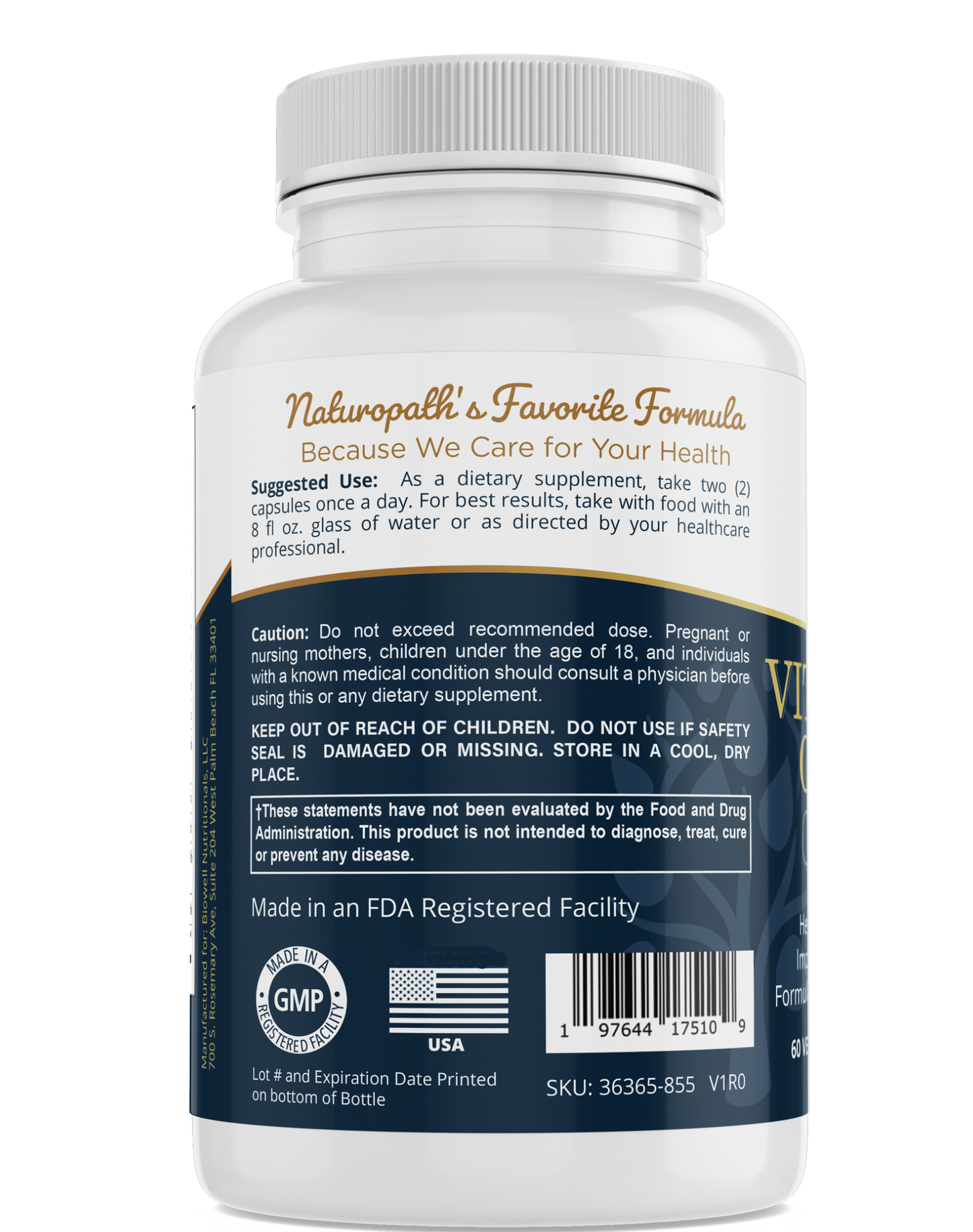 Vitamin B-12 Complex(Intelligence & Energy Boosting)