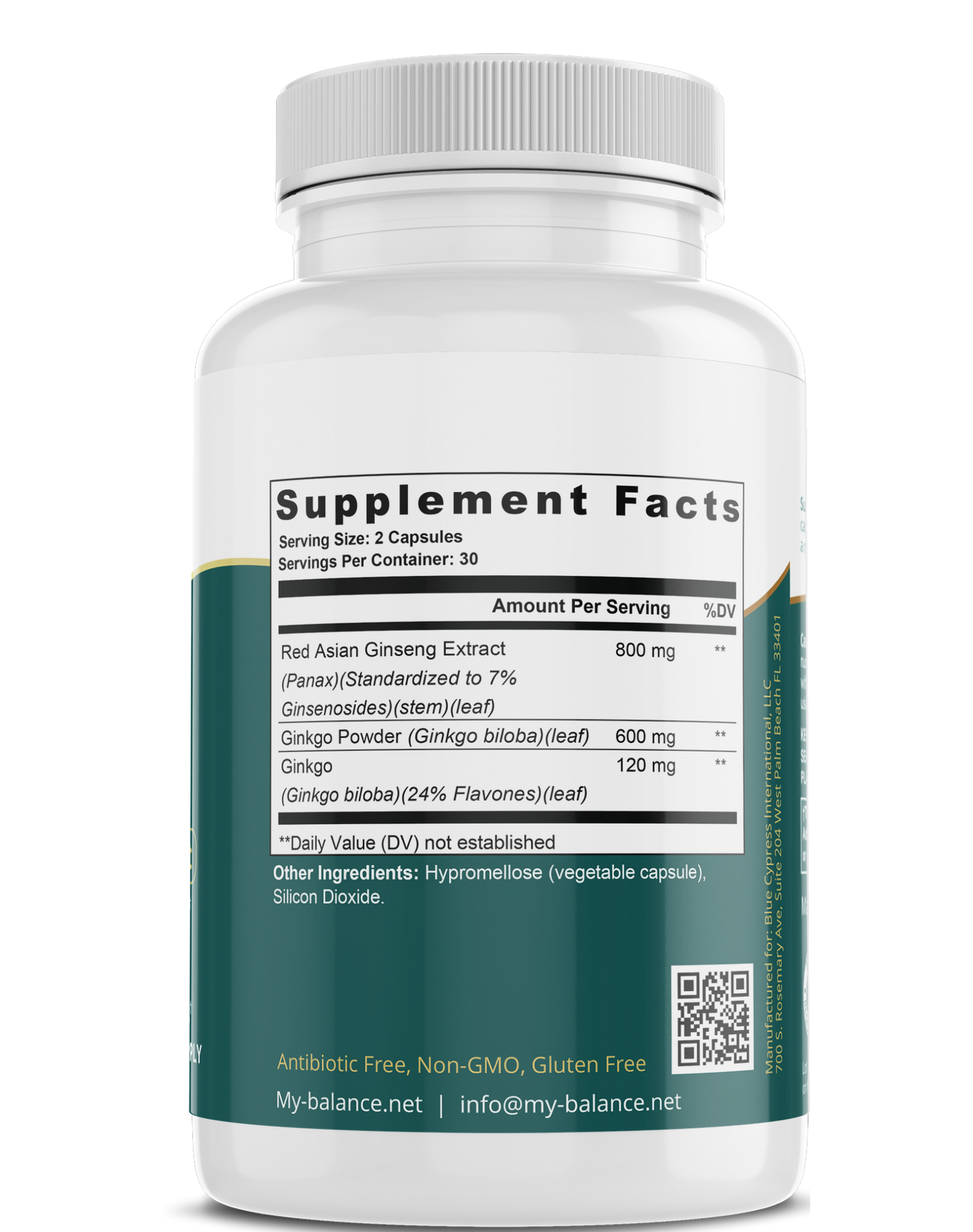 Ginkgo Biloba (Intelligence & Focus Boosting)