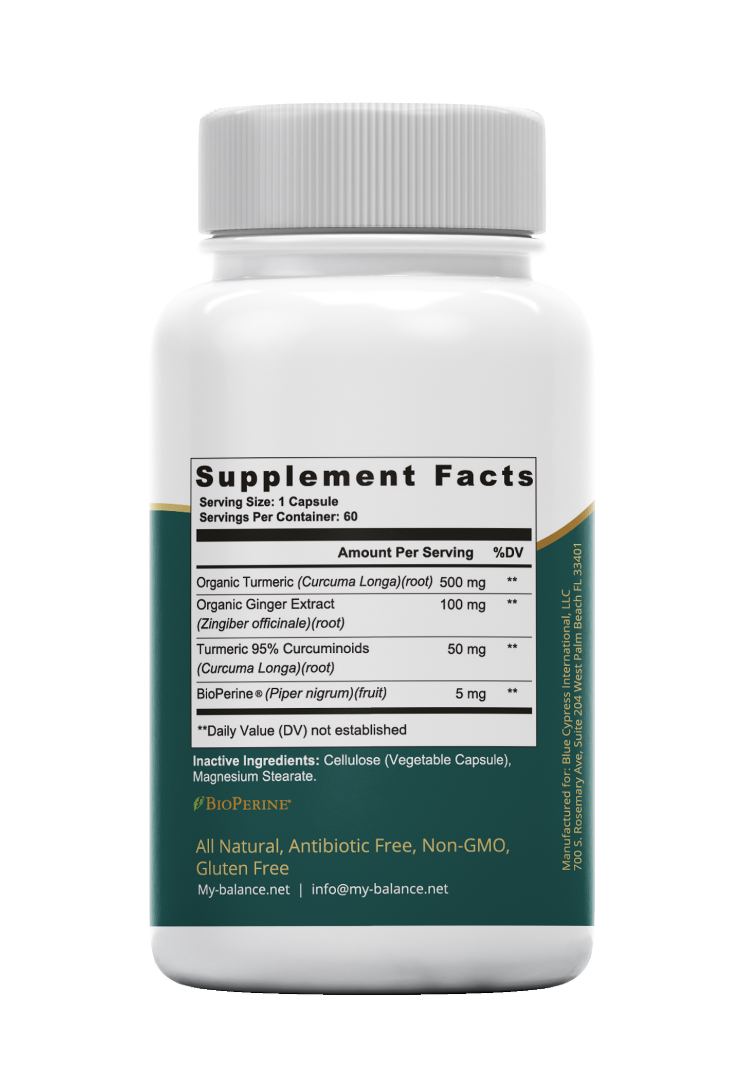 Turmeric With Ginger (Focus & Health Boosting)